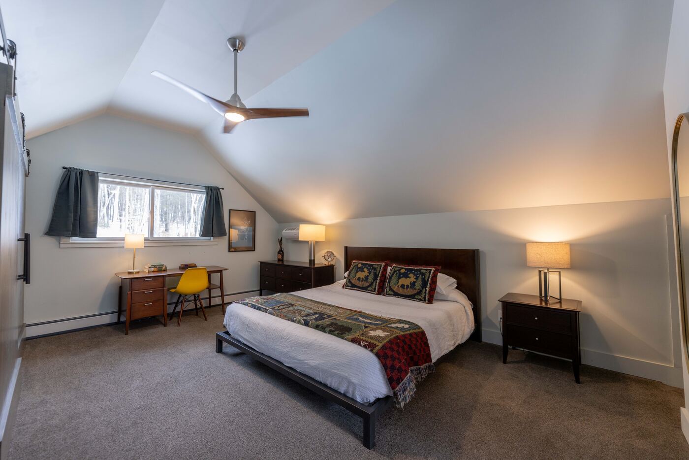 The king suite with treetop views